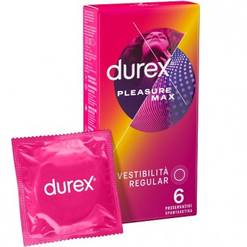 DUREX PLEASUREMAX da 6 pezzi