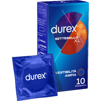 DUREX SETTEBELLO XL EXTRA LARGE 10 pz  (ex Comfort XL)