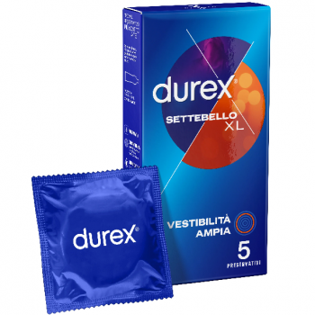 DUREX SETTEBELLO XL EXTRA LARGE 5 pz (ex Comfort XL)