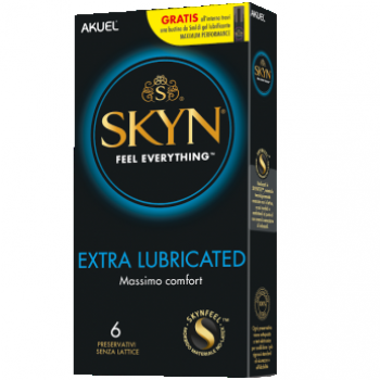 AKUEL SKYN EXTRA LUBRIFICATO 6 pz